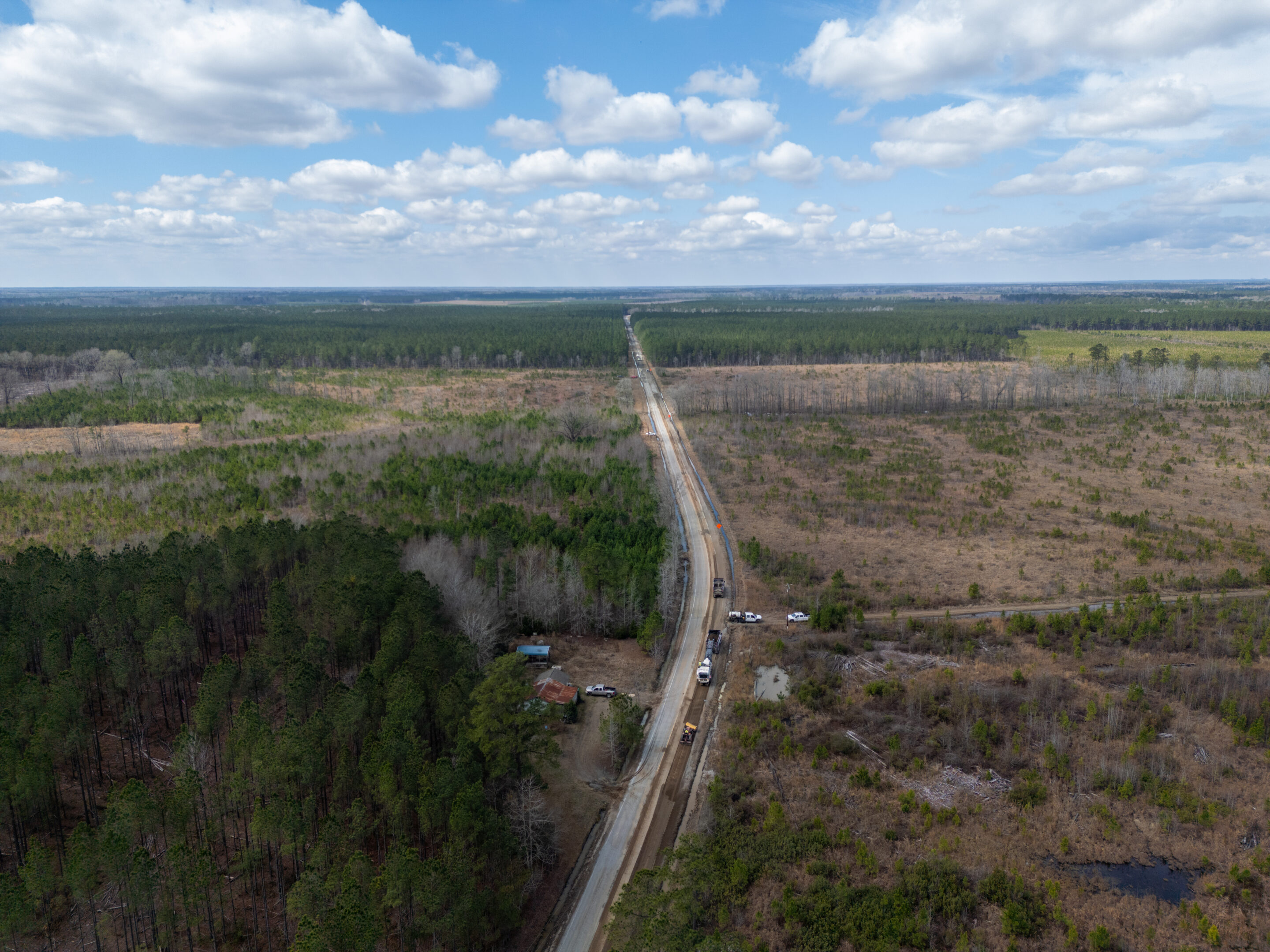 King Asphalt Transforming Eulonia Road in Marion County